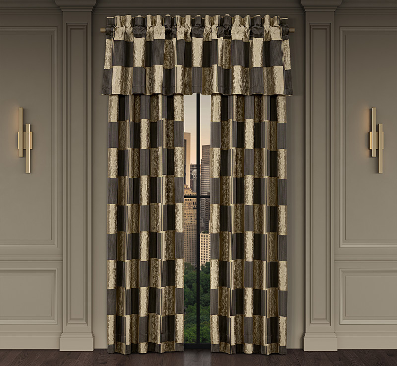 Bronze Window Straight Valance