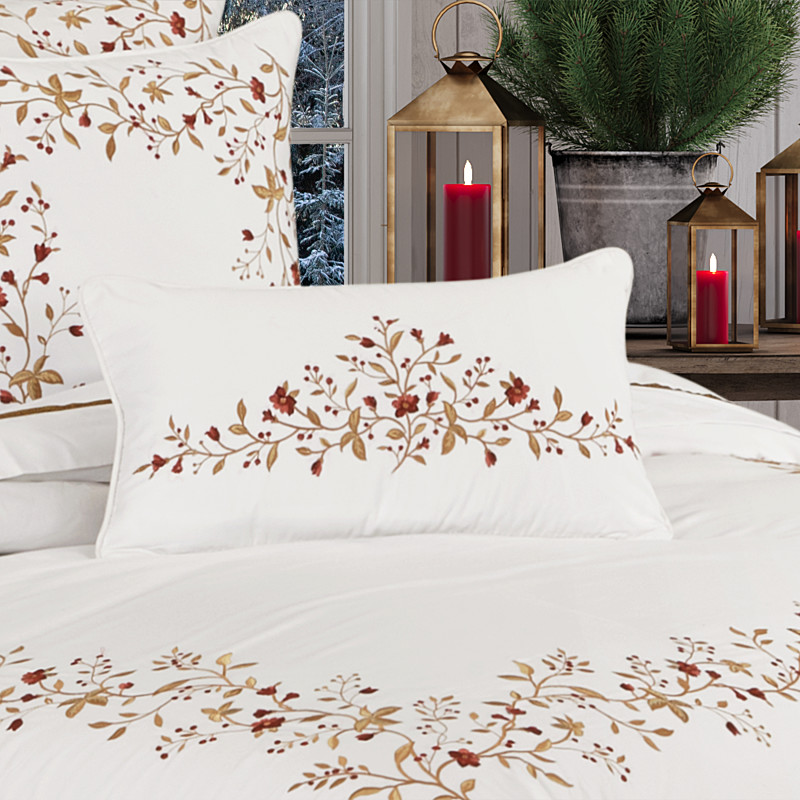 Crimson Boudoir Decorative Throw Pillow