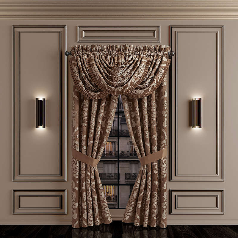 Copper 95inch Window Panel Pair