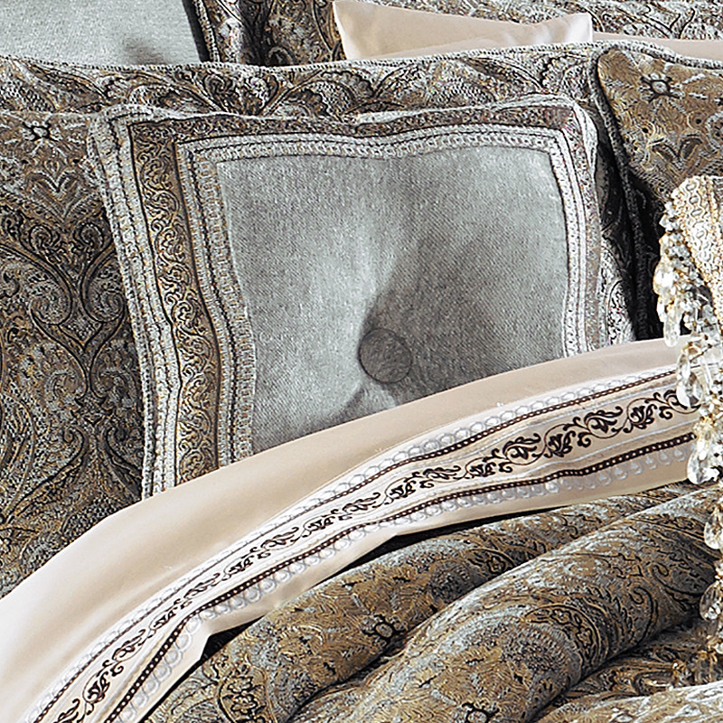 Stone 16inch Square Decorative Throw Pillow