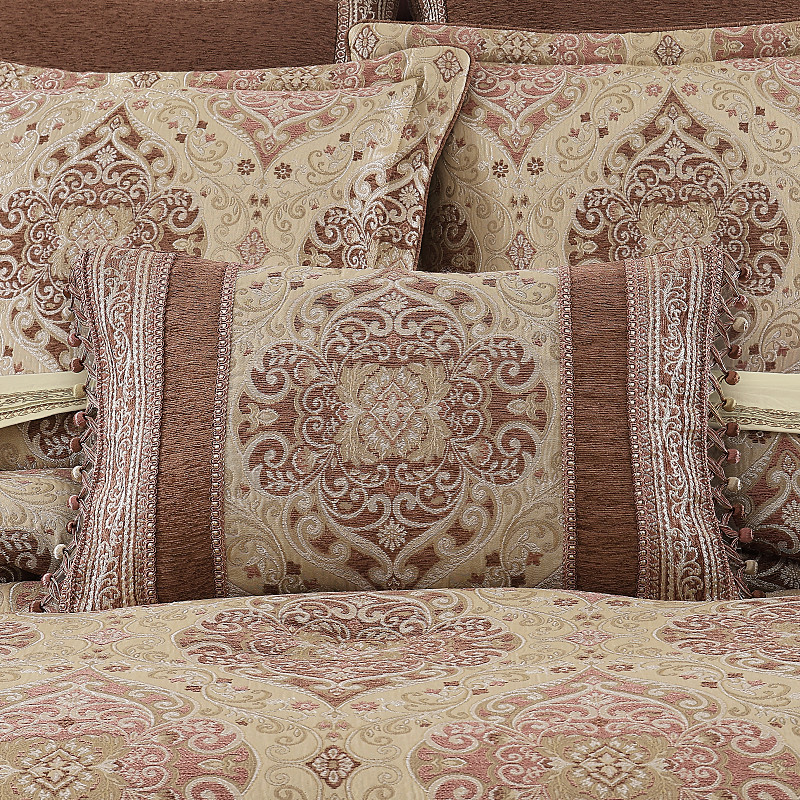 Terracotta Boudoir Decorative Throw Pillow