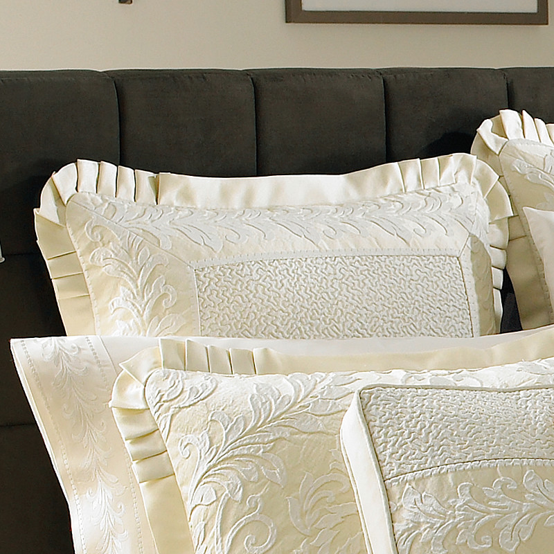 Ivory Euro Sham