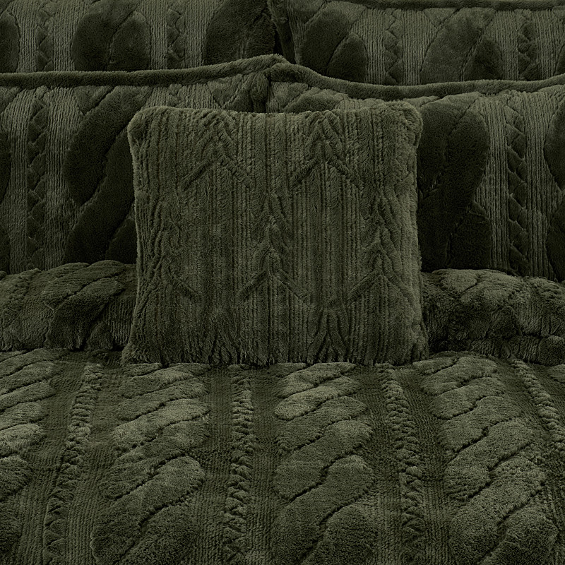 Evergreen 20inch Square Decorative Throw Pillow