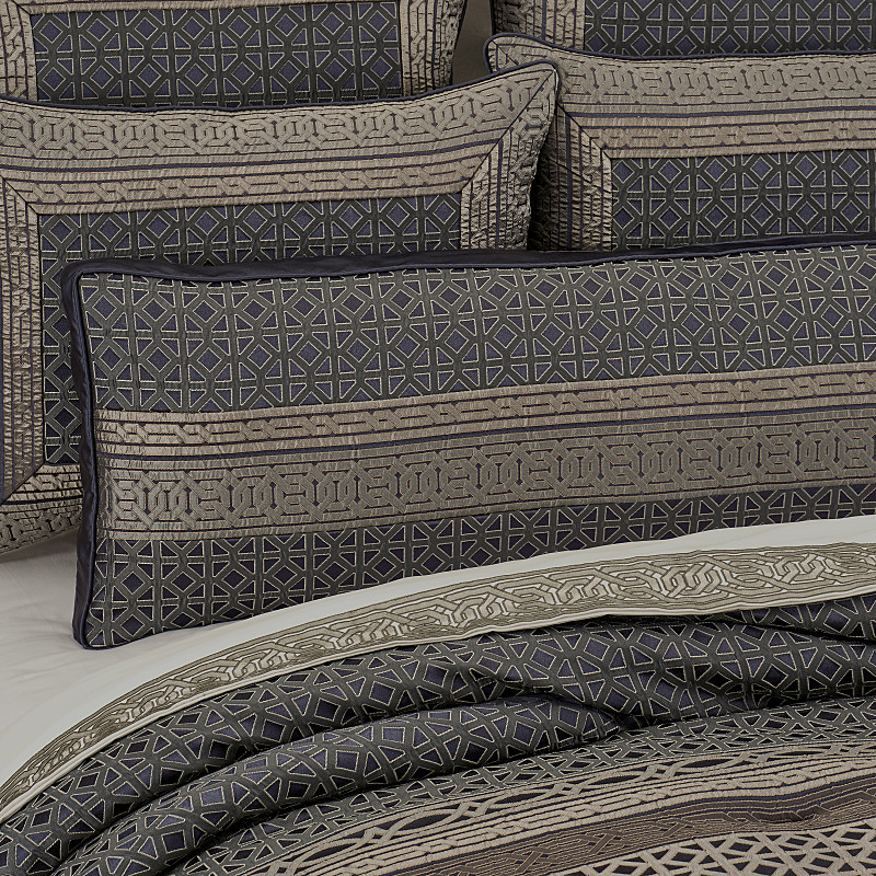 Slate Bolster Decorative Throw Pillow