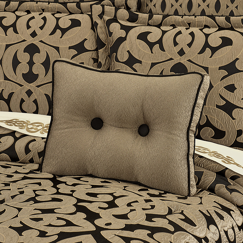 Onyx Boudoir Decorative Throw Pillow
