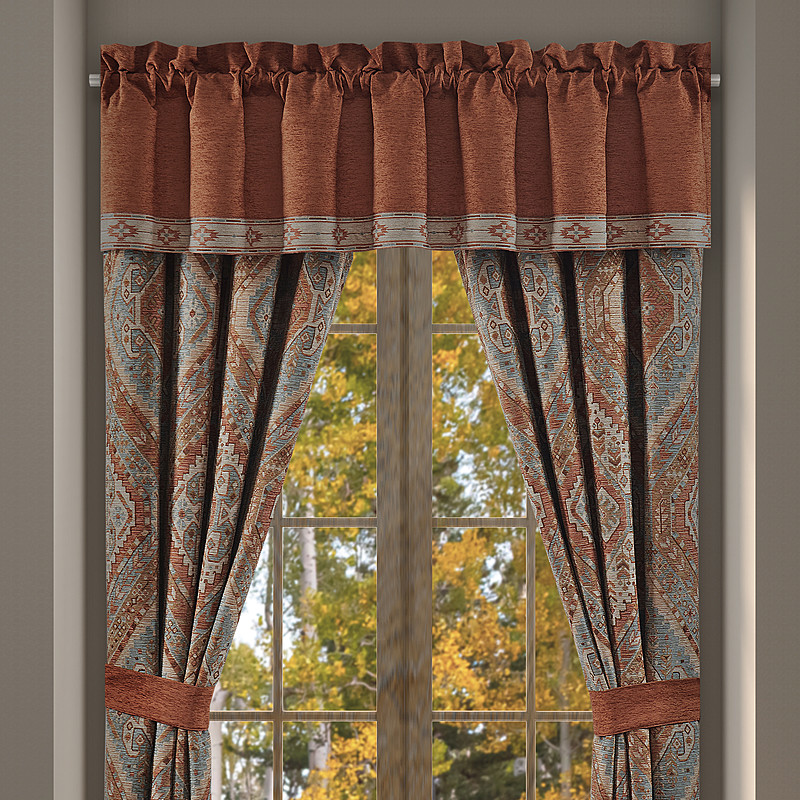 Clay Window Straight Valance