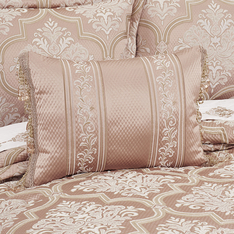 Blush Boudoir Decorative Throw Pillow