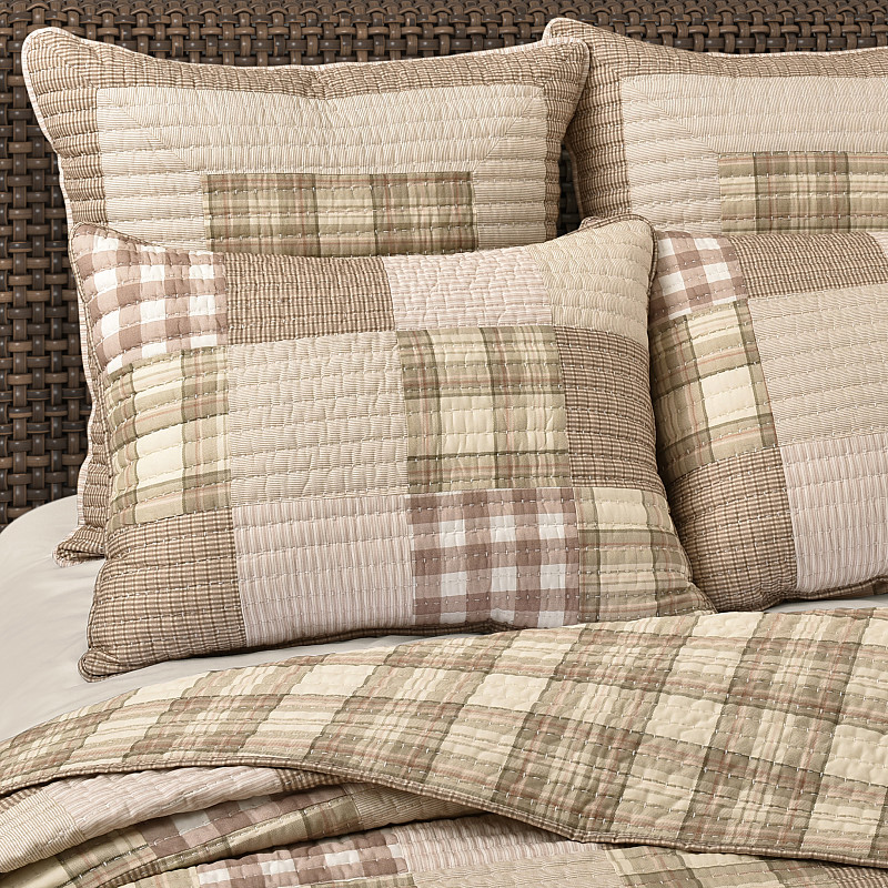 Blush Standard Quilted Sham