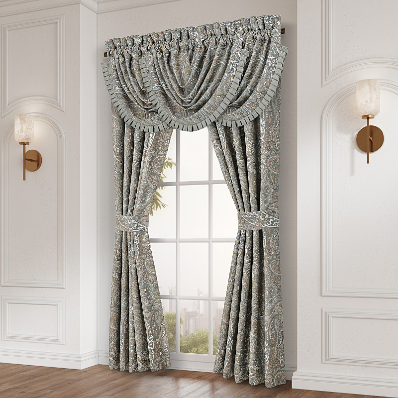 Aqua 84inch Window Panel Pair
