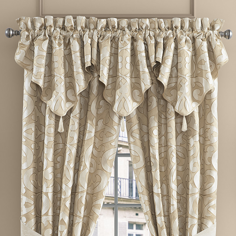 Gold Window Ascot Valance