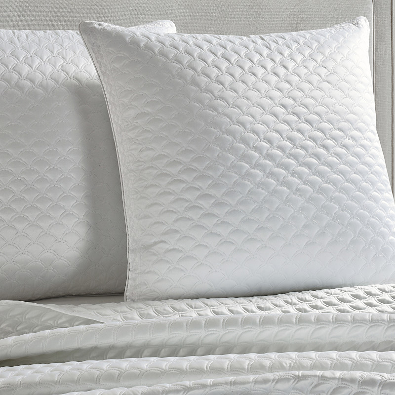 White Euro Sham
