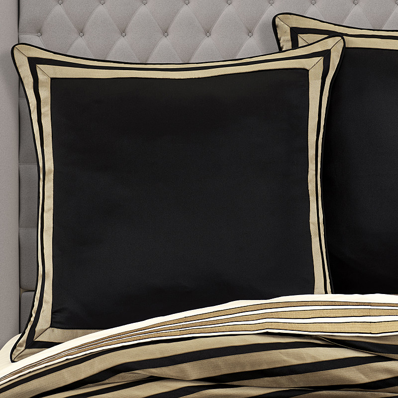 Black Euro Sham