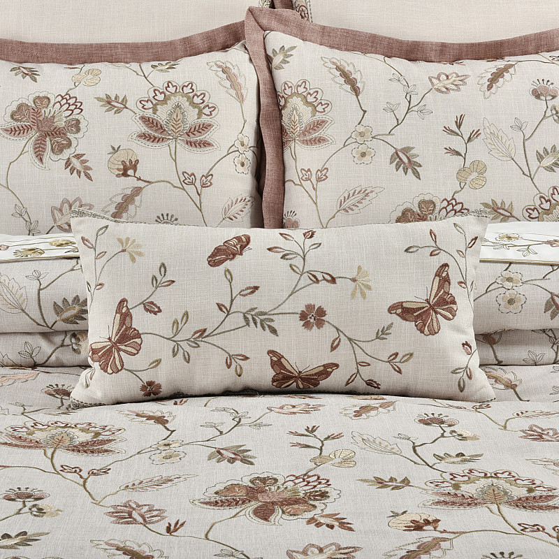 Linen Boudoir Decorative Throw Pillow