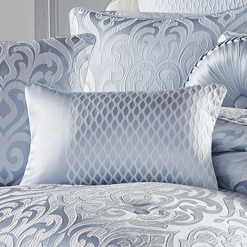 Powder Blue Boudoir Decorative Throw Pillow