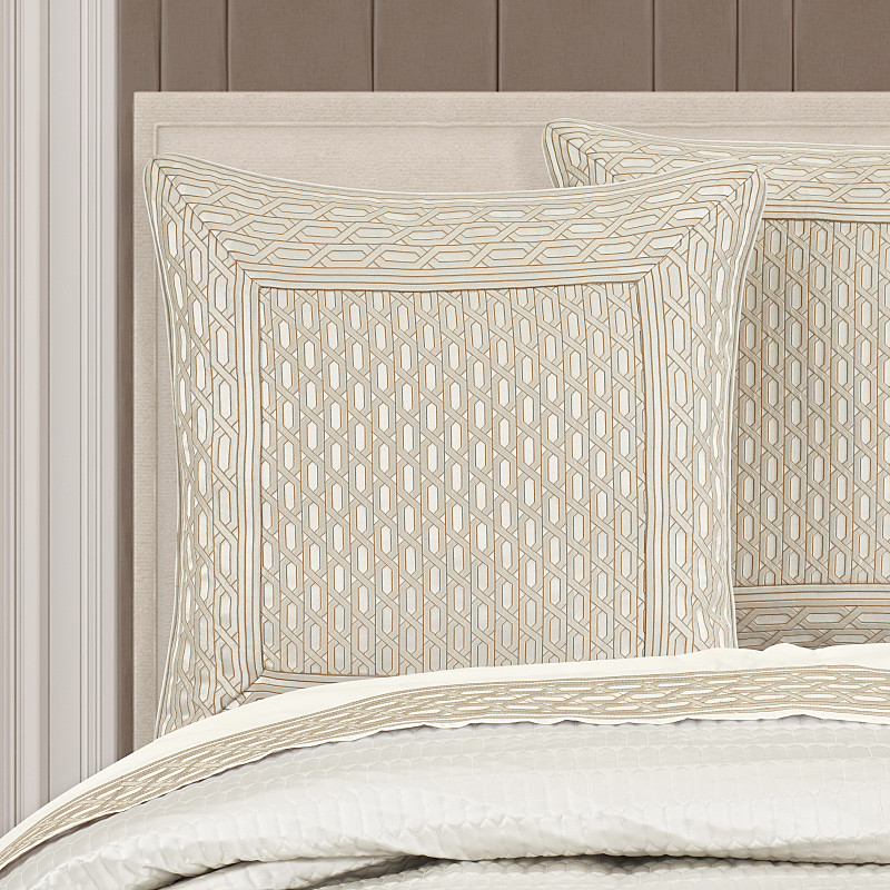 Ivory Euro Sham