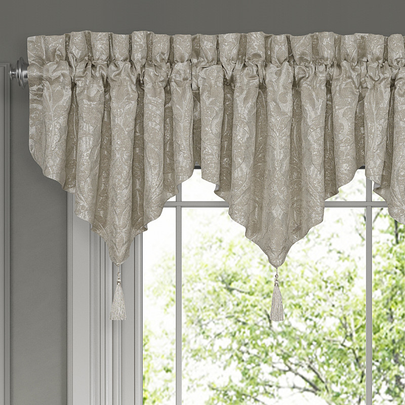 Silver Window Ascot Valance