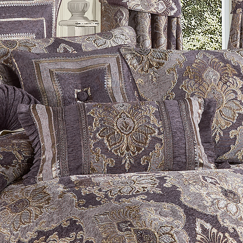 Lavender Boudoir Decorative Throw Pillow