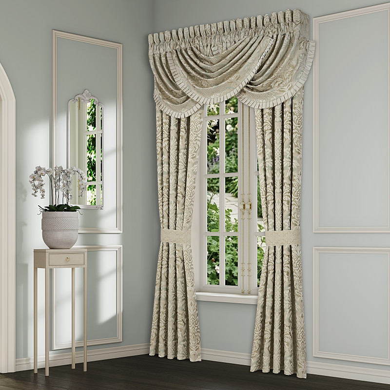 Aqua 84inch Window Panel Pair