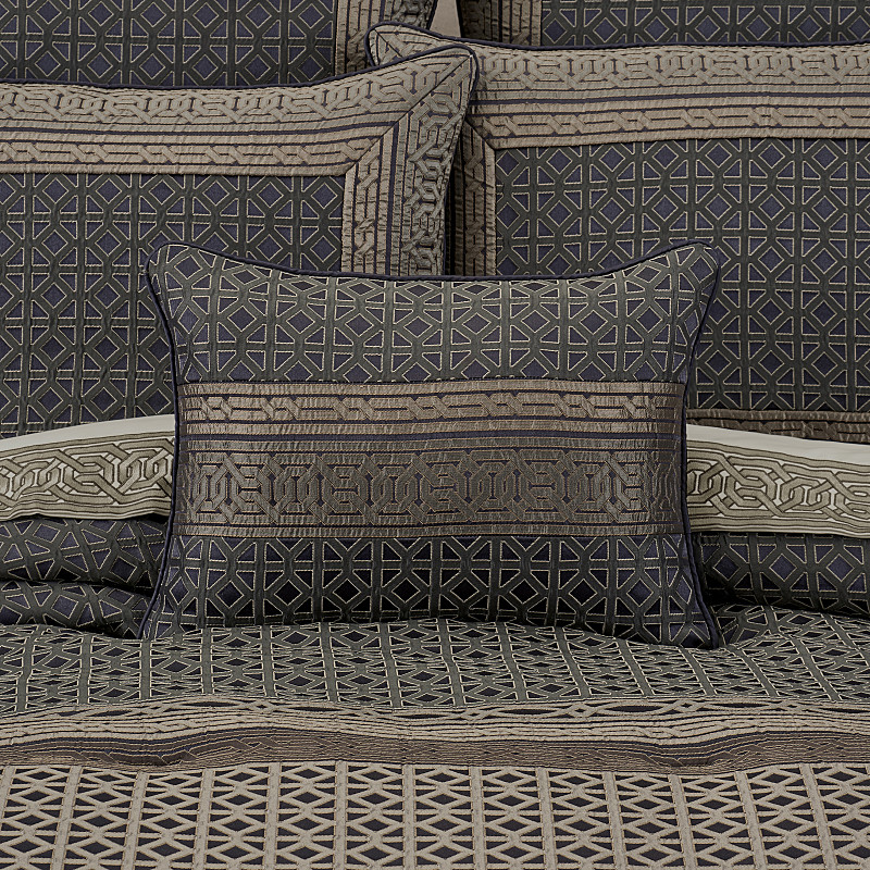 Slate Boudoir Decorative Throw Pillow