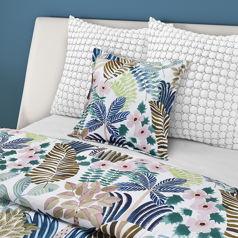Teal 18inch Square Decorative Throw Pillow