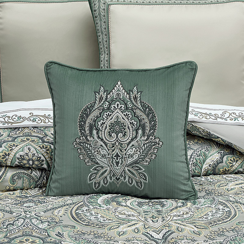 Spa 18inch Square Decorative Throw Pillow