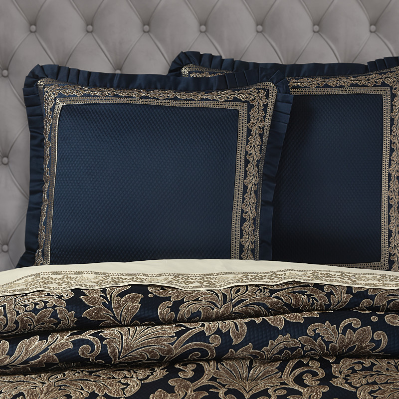 Navy Euro Sham