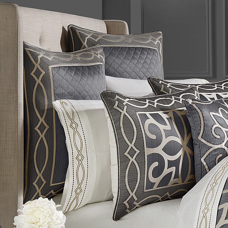 Charcoal Euro Sham