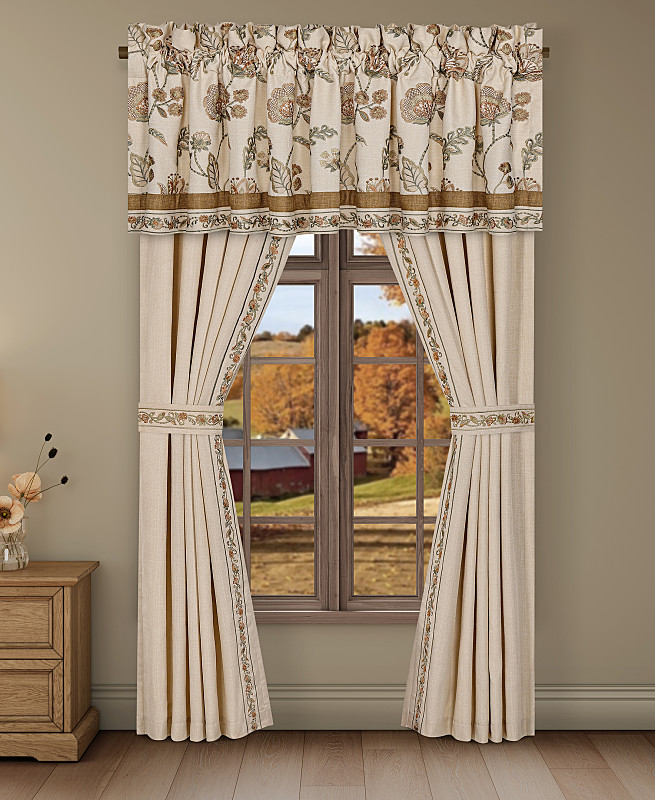 Apricot 84inch Window Panel Pair