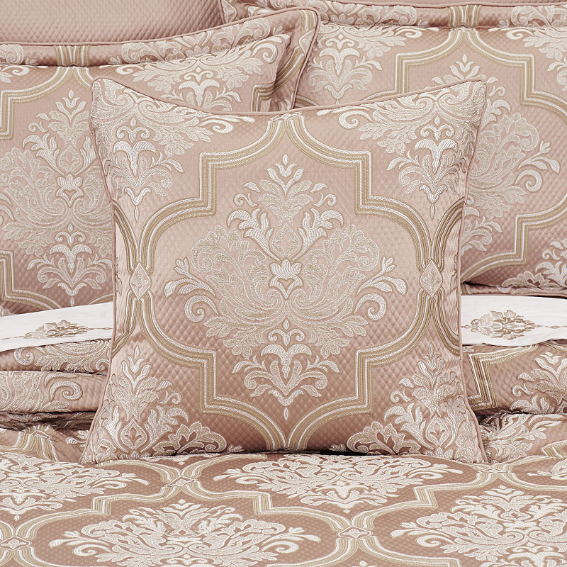 Blush 20inch Square Decorative Throw Pillow