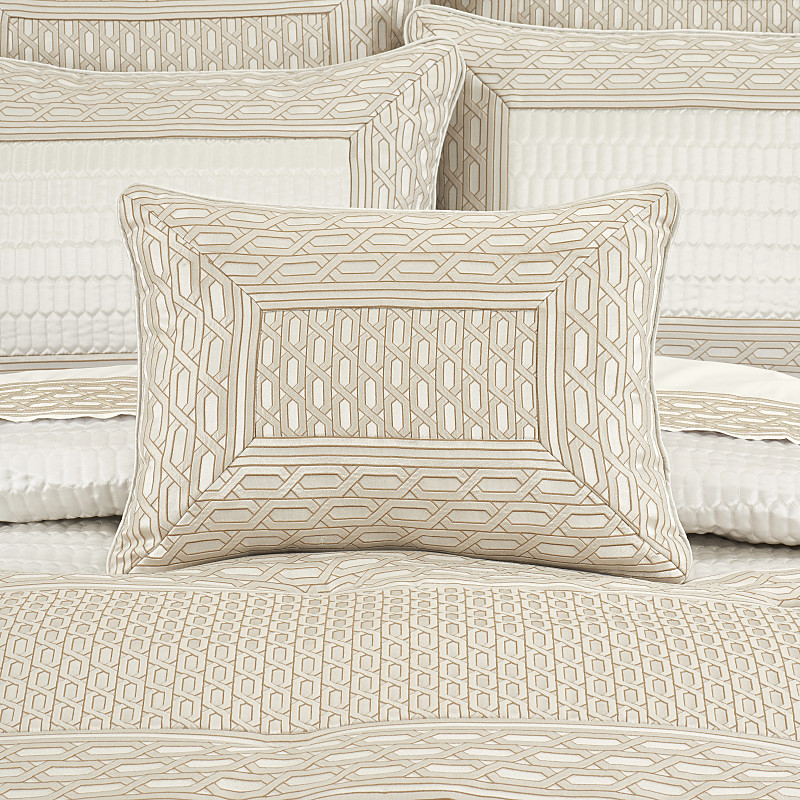 Ivory Boudoir Decorative Throw Pillow