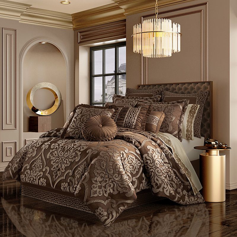 Copper Boudoir Decorative Throw Pillow