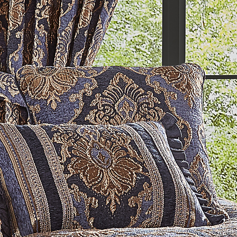 Indigo 20inch Square Decorative Throw Pillow