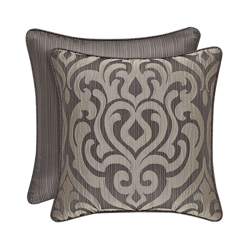 Mink 18inch Square Decorative Throw Pillow