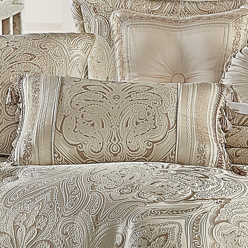 Champagne Boudoir Decorative Throw Pillow