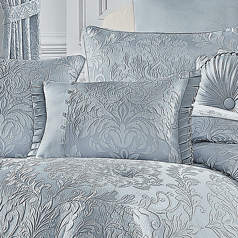 Powder Blue Boudoir Decorative Throw Pillow