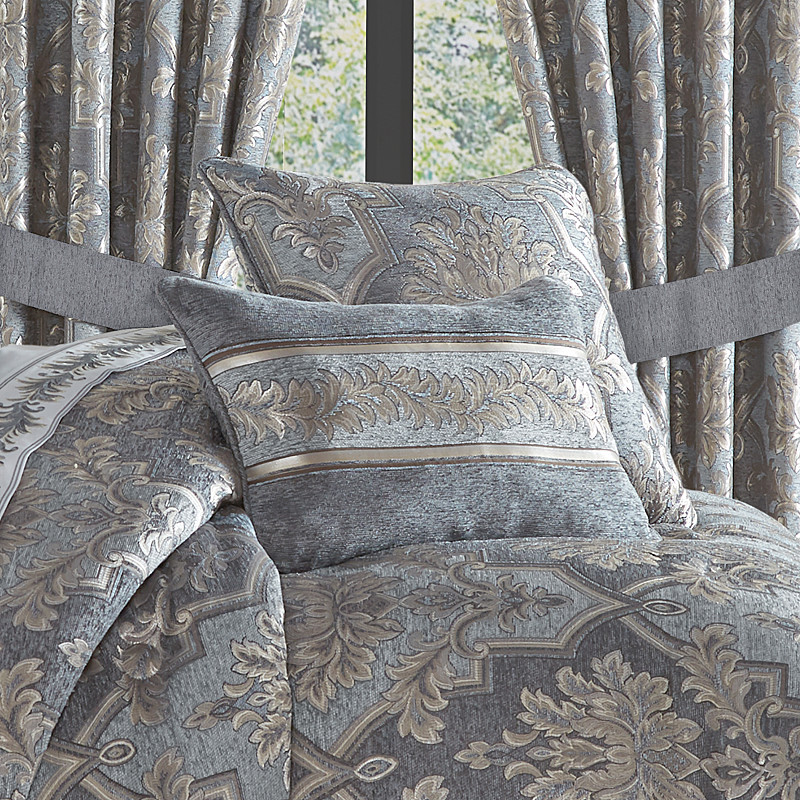 Powder Blue Boudoir Decorative Throw Pillow