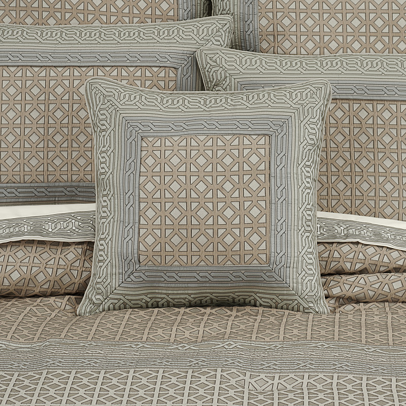 Spa 20inch Square Decorative Throw Pillow