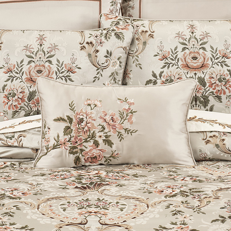 Ivory Boudoir Decorative Throw Pillow