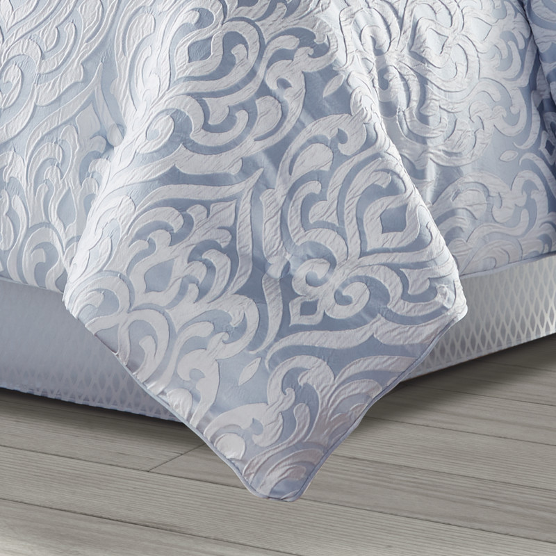 Powder Blue Queen 4Pc. Comforter Set