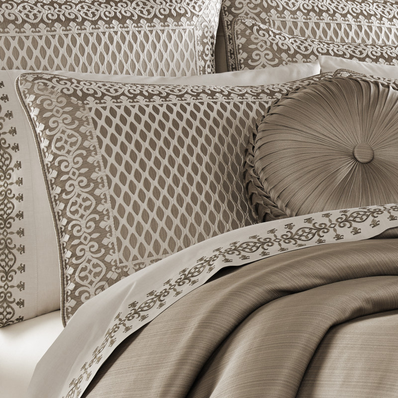 Champagne California King 4Pc. Comforter Set