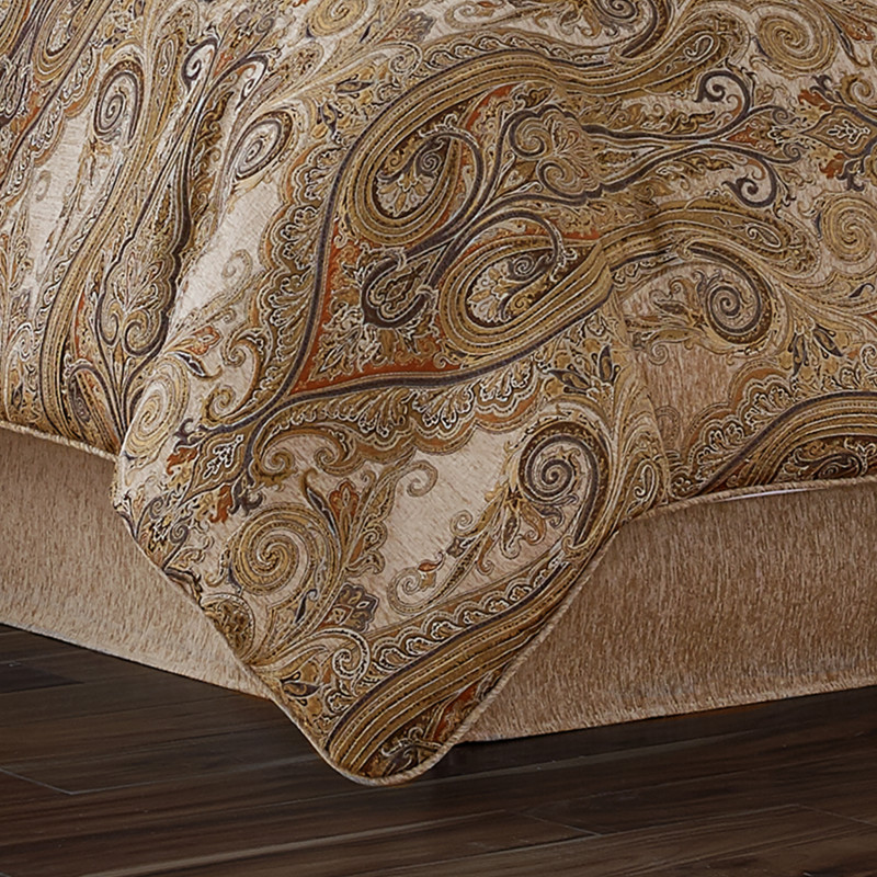 Beige King 4Pc. Comforter Set