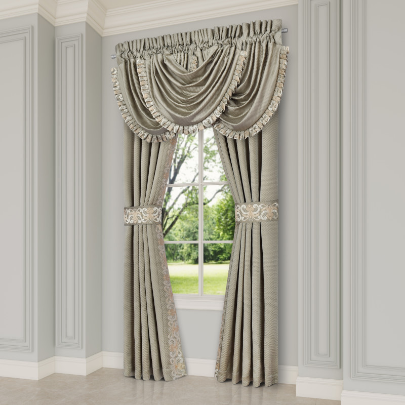 Sage Window Waterfall Valance