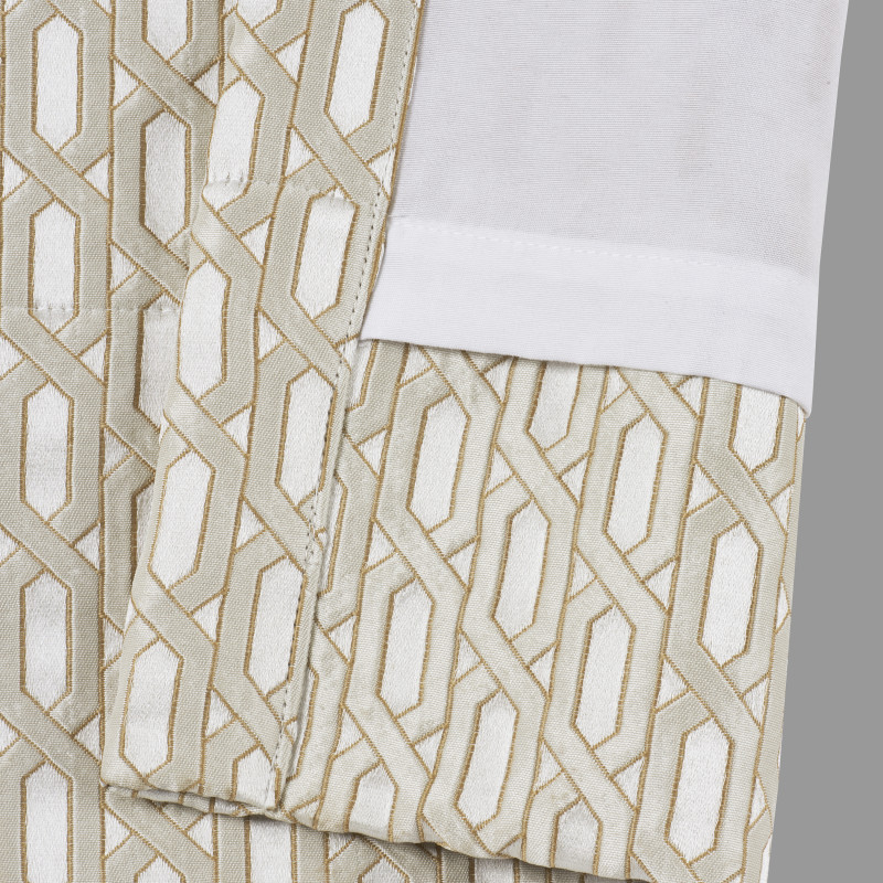 Ivory 84inch Window Panel Pair