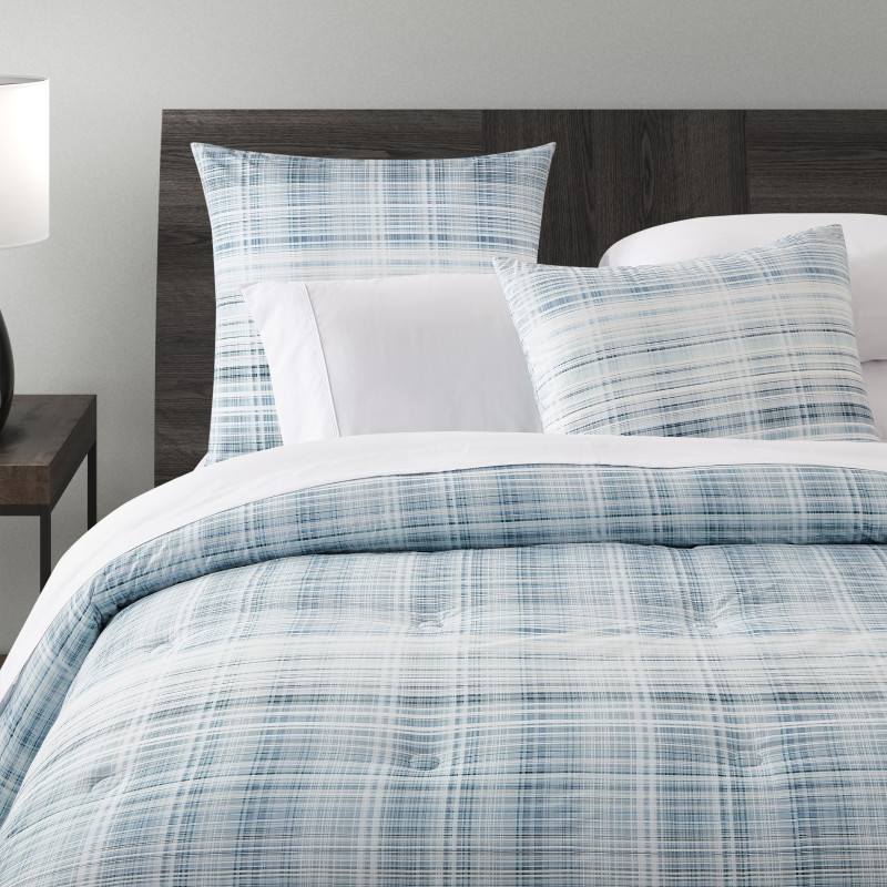 Blue King/Cal King 3Pc. Comforter Set