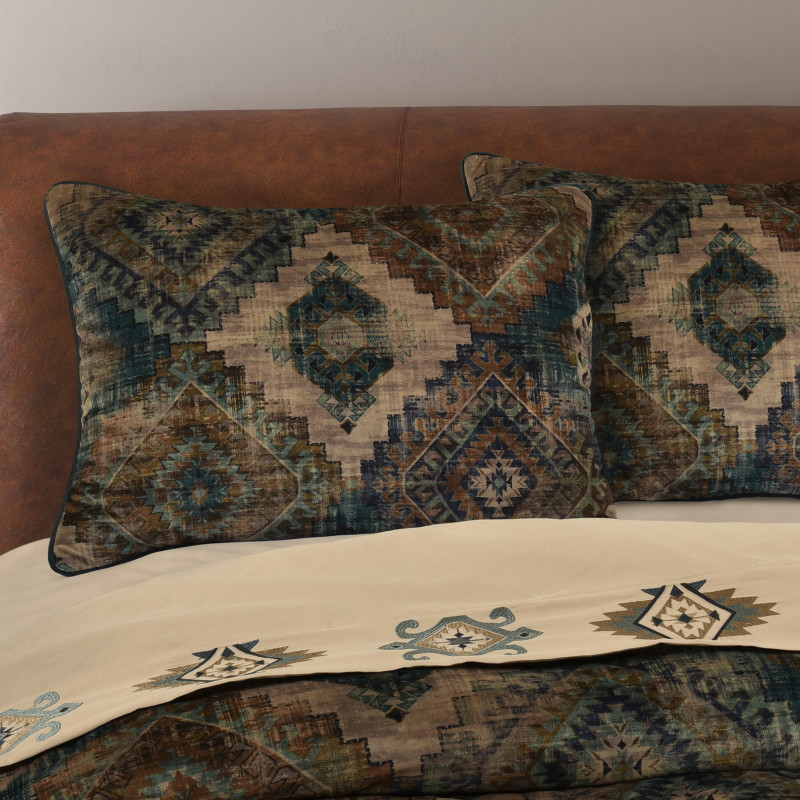 Teal Queen 4Pc. Comforter Set