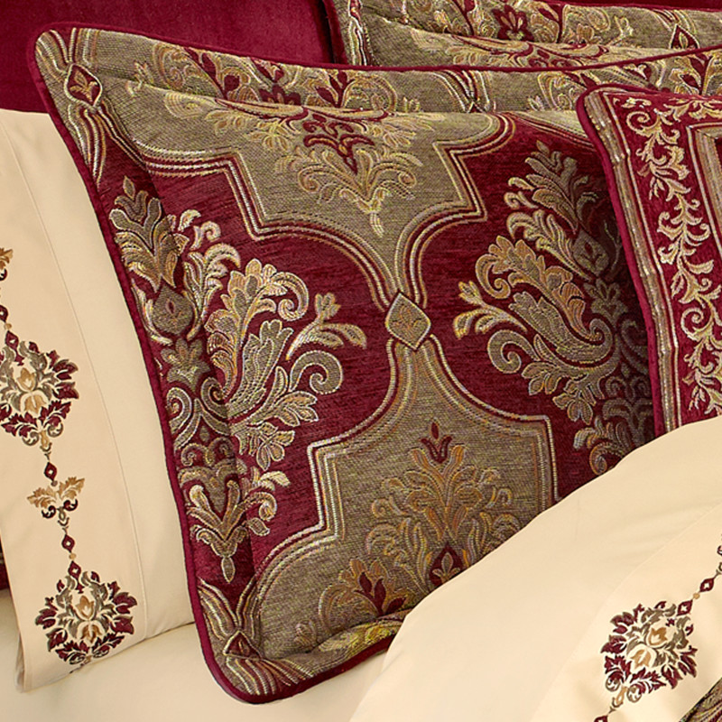 Crimson California King 4Pc. Comforter Set