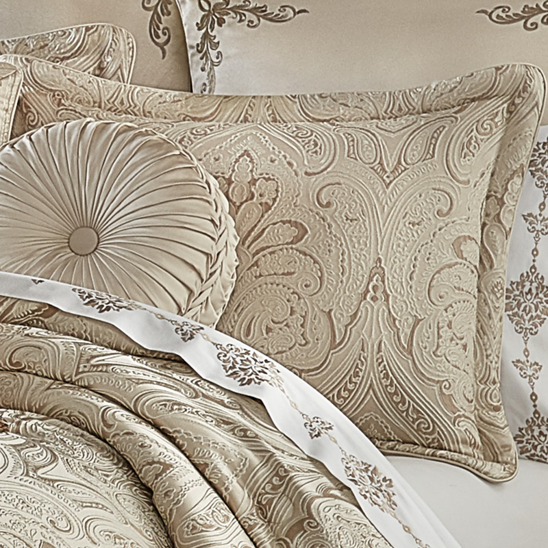 Champagne California King 4Pc. Comforter Set