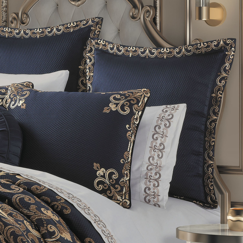 Royal Blue Queen 4Pc. Comforter Set