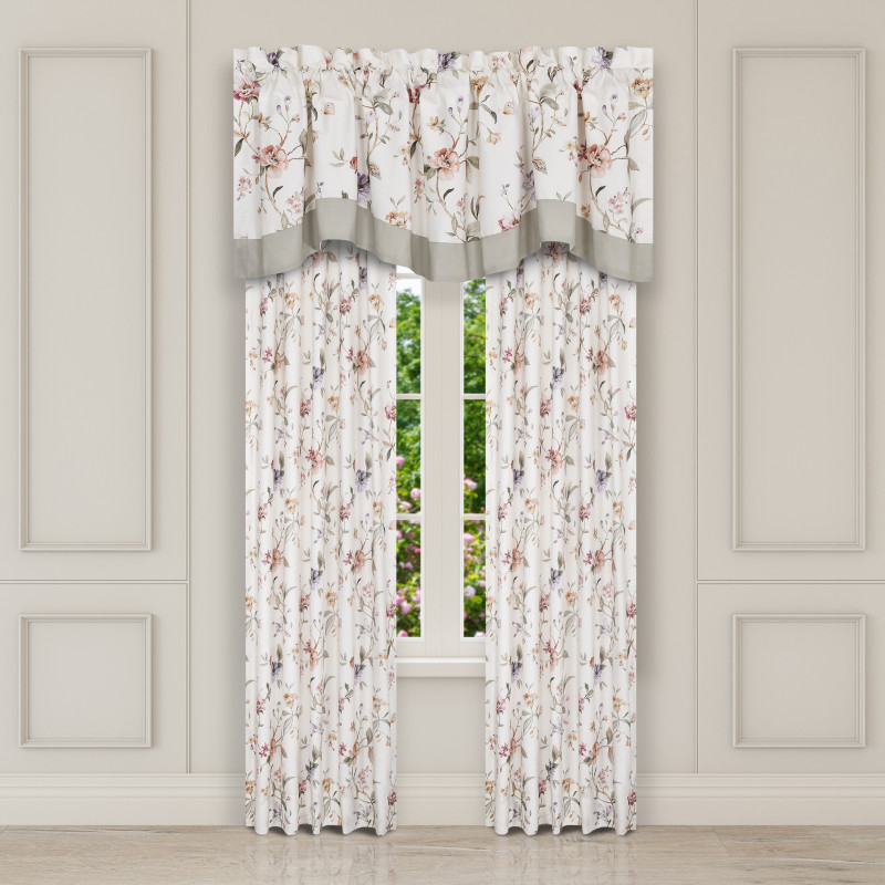Ivory 84inch Window Panel Pair