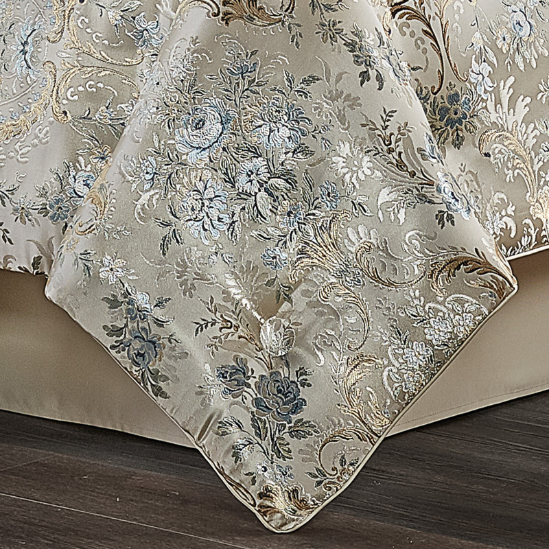 Teal Queen 4Pc. Comforter Set